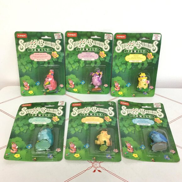 Complete Set of Six 1984 "Snuggle Bumms" Figurines - Unopened - Picture 1 of 15